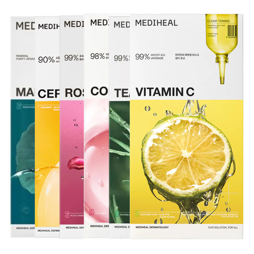Mediheal Vegan Essential Mask Set (Total 6 boxes)
