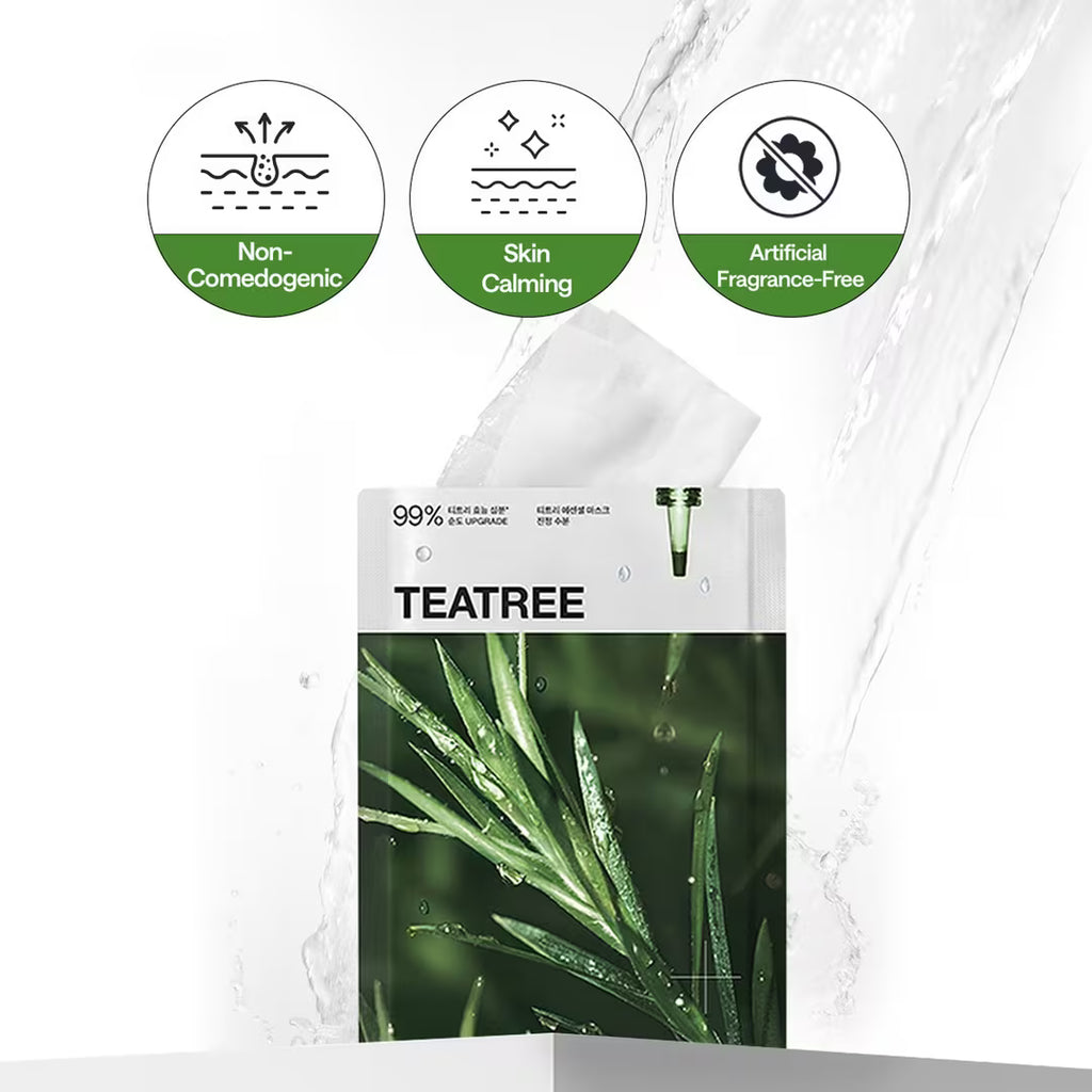 Mediheal Tea Tree Essential Mask (Moisturizing) 10pcs