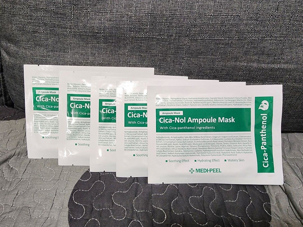 Medipeel Vegan Cica Nol Ampoule Mask 30ea