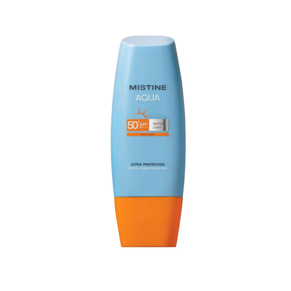 Mistine Aqua Base Ultra Protection Matte & Light Facial Sunscreen Pro (Thailand Version) SPF50 PA ++++ 60g