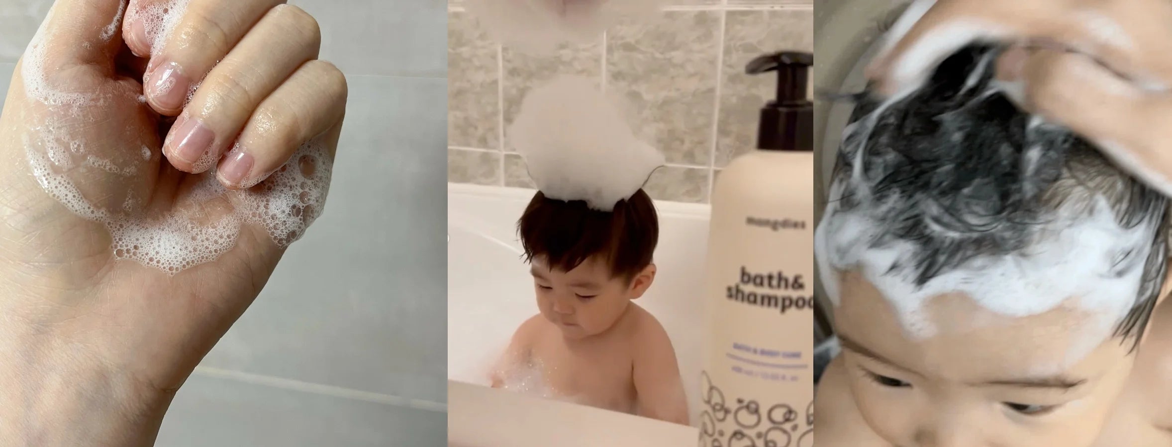 Mongdies 韓國 神經醯胺寶寶二合一洗髮沐浴露 400ml 