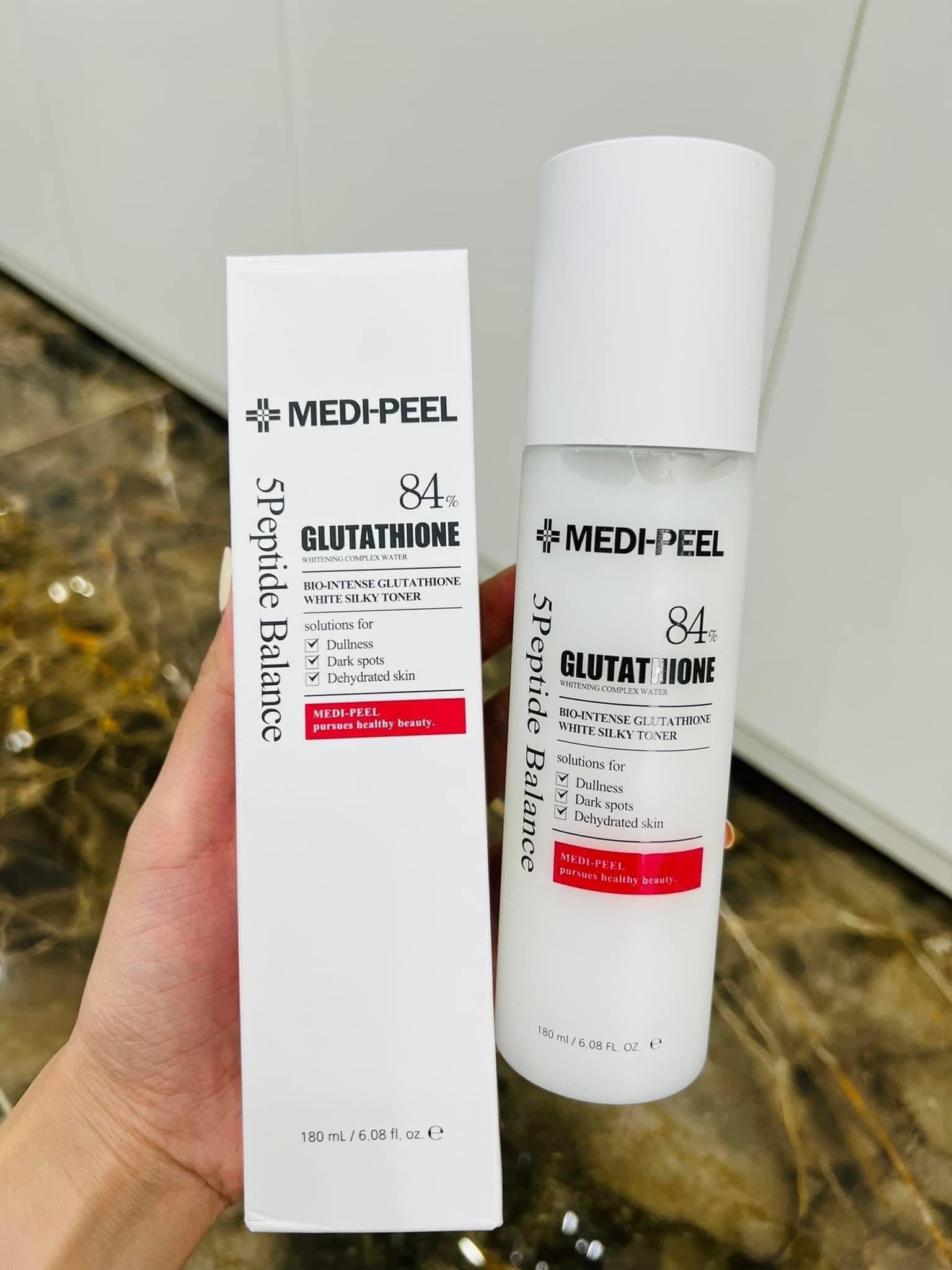MEDIPEEL Bio-Intense Glutathione White Silky Toner 180ml sthkbeauty MEDIPEEL Bio-Intense Glutathione White Silky Toner 180ml sthkbeauty