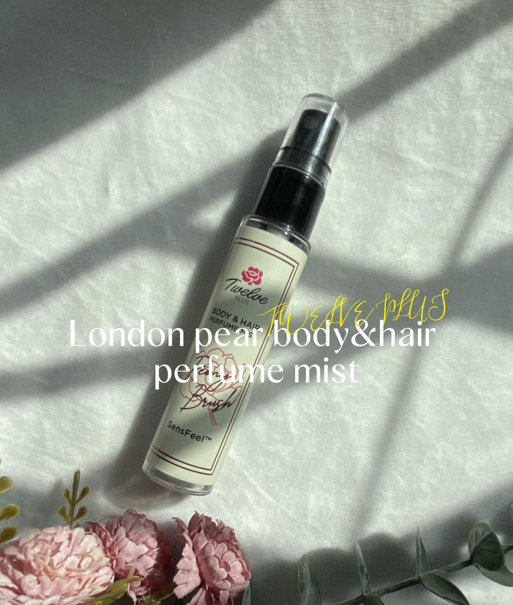 Twelve Plus London Pear Mist Body Hair Perfume 25ml