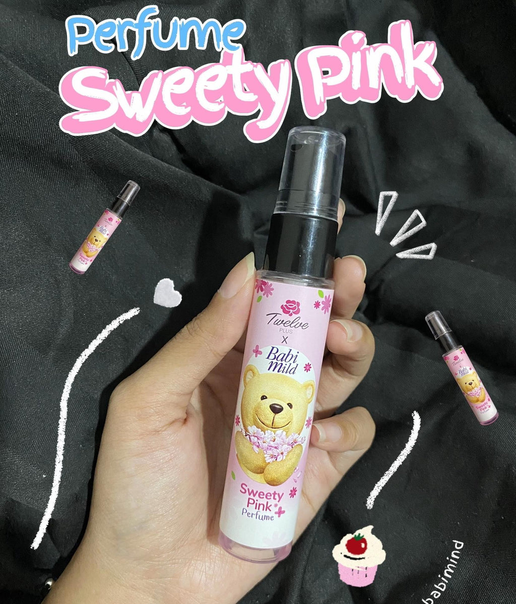 Twelve Plus Sweet Pink Mist Body Hair Perfume 25ml