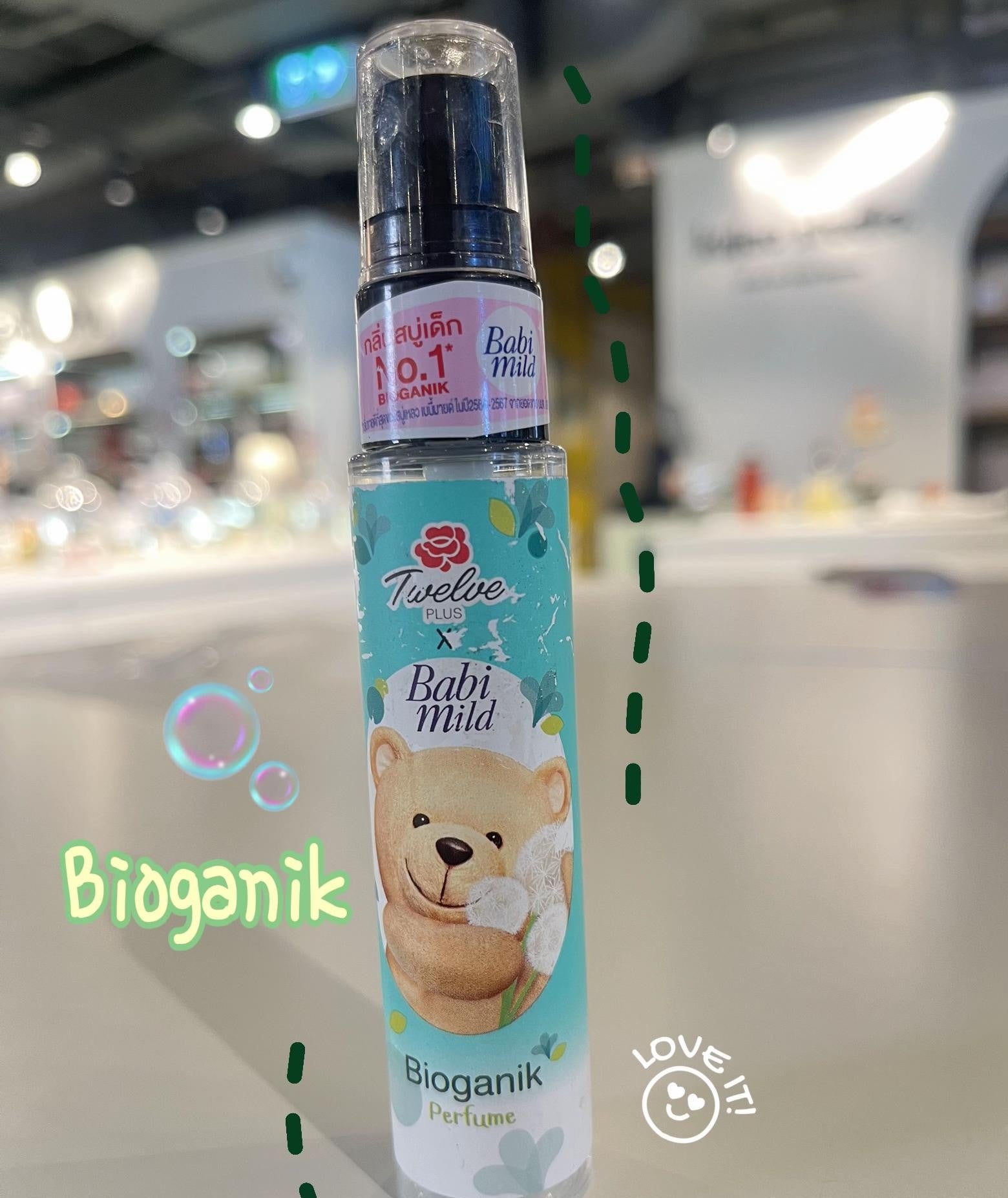 Twelve Plus Bioganik Mist Body Hair Perfume 25ml