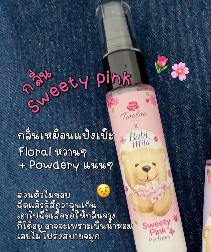 Twelve Plus Sweet Pink Mist Body Hair Perfume 25ml
