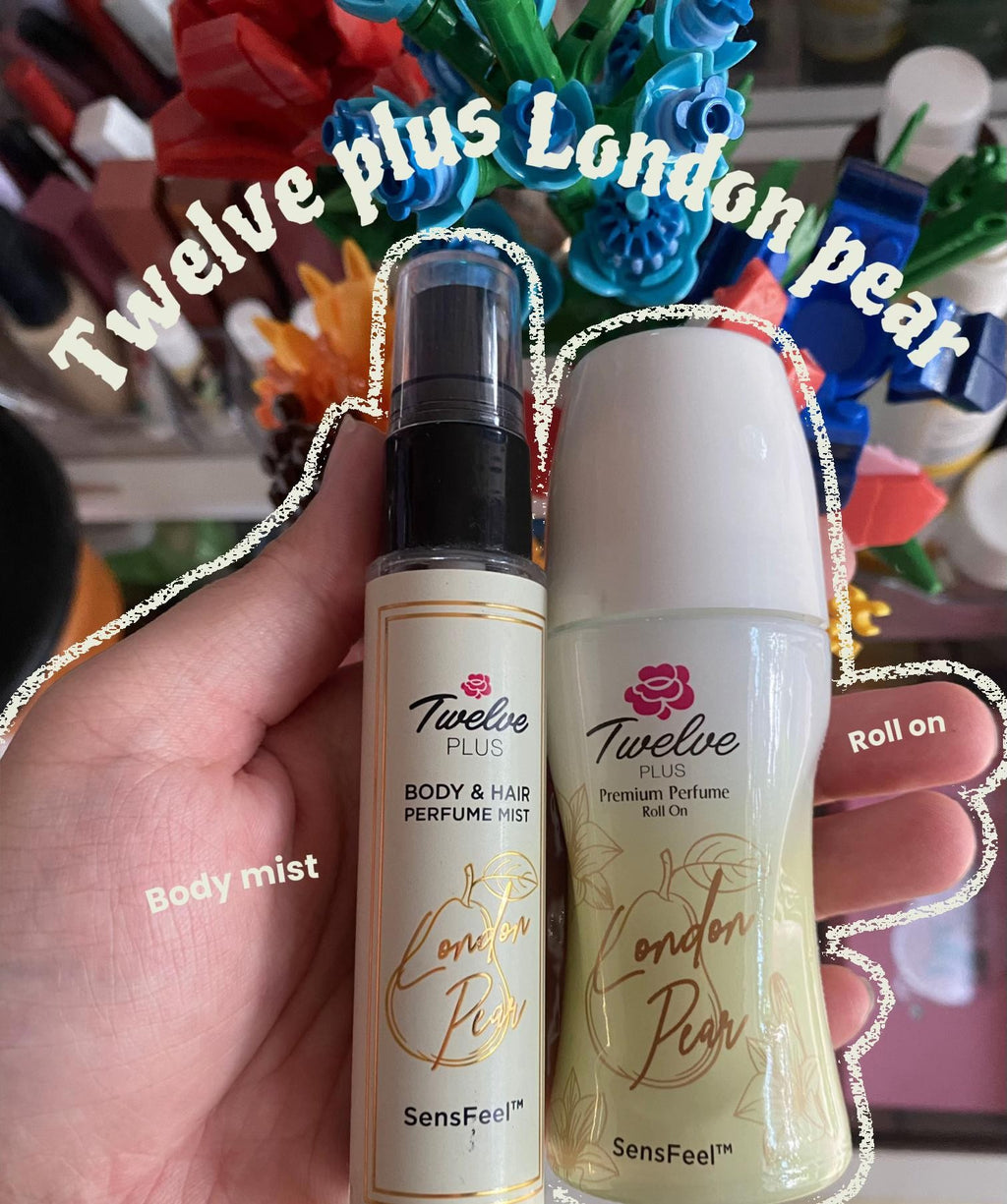 Twelve Plus London Pear Mist Body Hair Perfume 25ml
