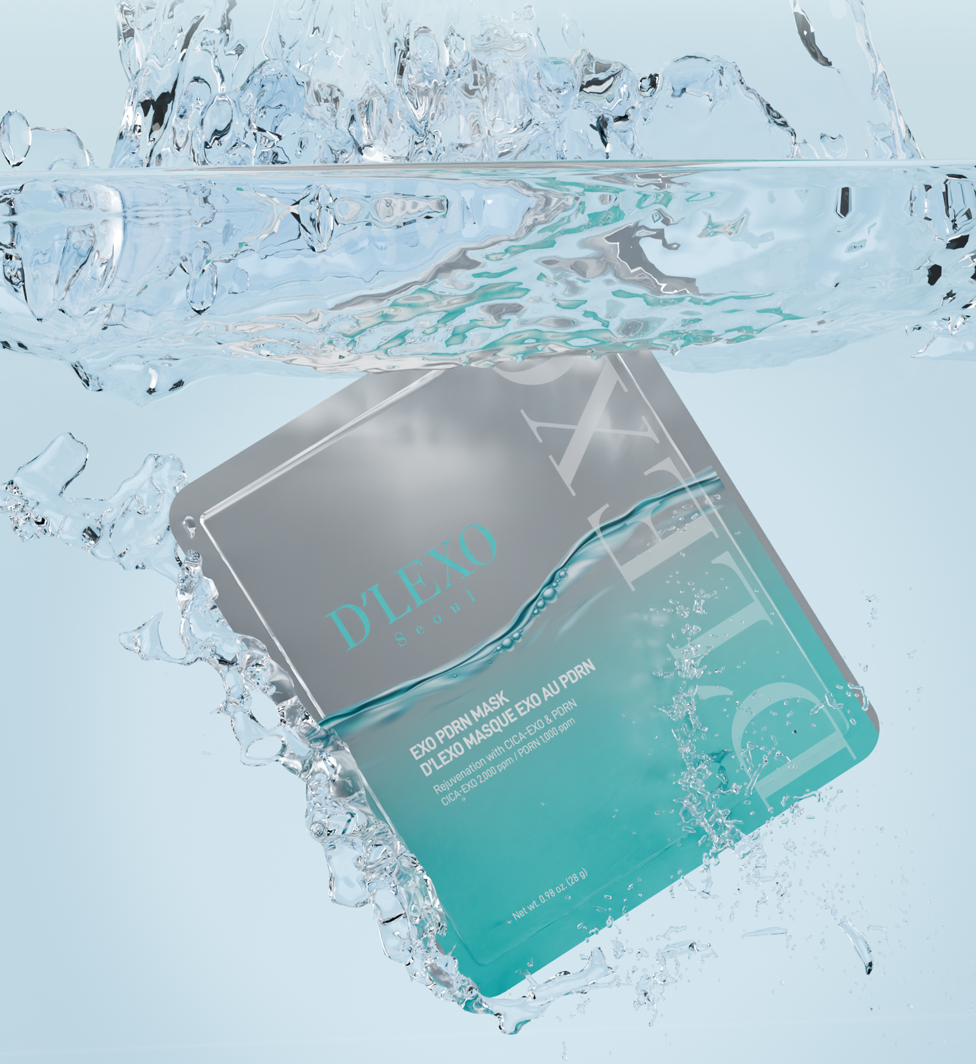 Dermaline D'LEXO Exo PDRN Mask 10pcs/box