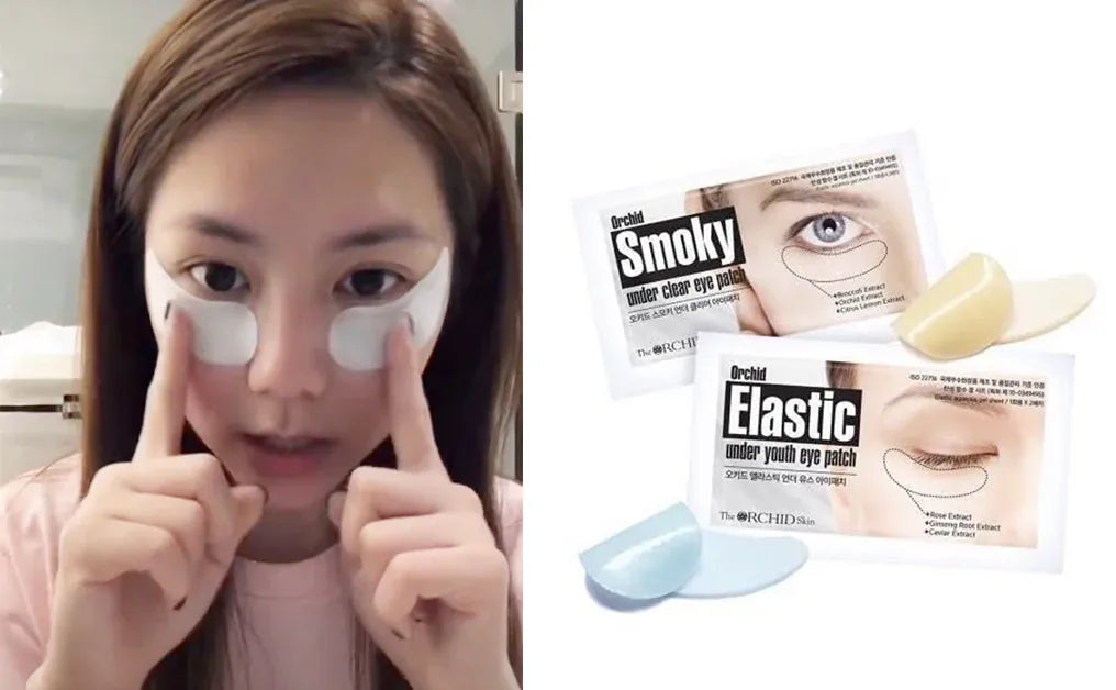 The Orchid Skin Orchid ELASTIC Under Clear Eye Patch (Improve Fine Lines And Slack) 10 pairs