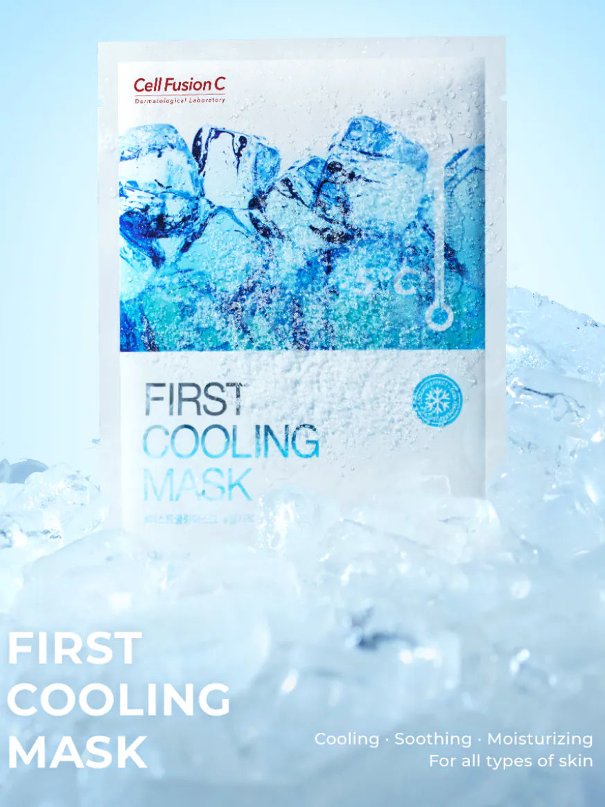 [Ultimate Cooling & Hydration Set] Cell Fusion C Aquatica Cooling Sunscreen 50ml + First Cooling Calming Mask 5ea