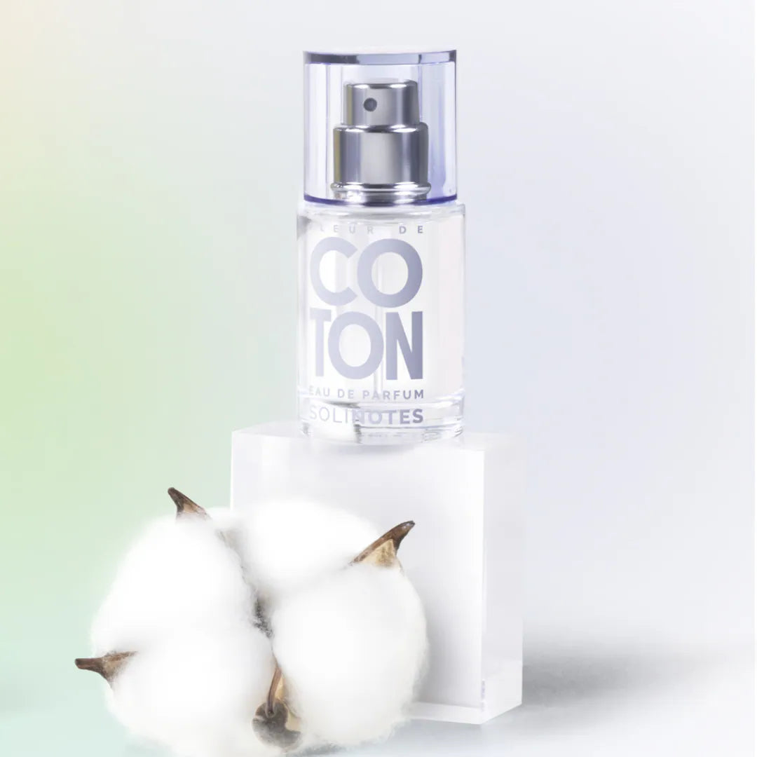 Solinotes Cotton Flower Vegan Eau de Parfum ( Vanilla, Musk & White Cedar) 50ml
