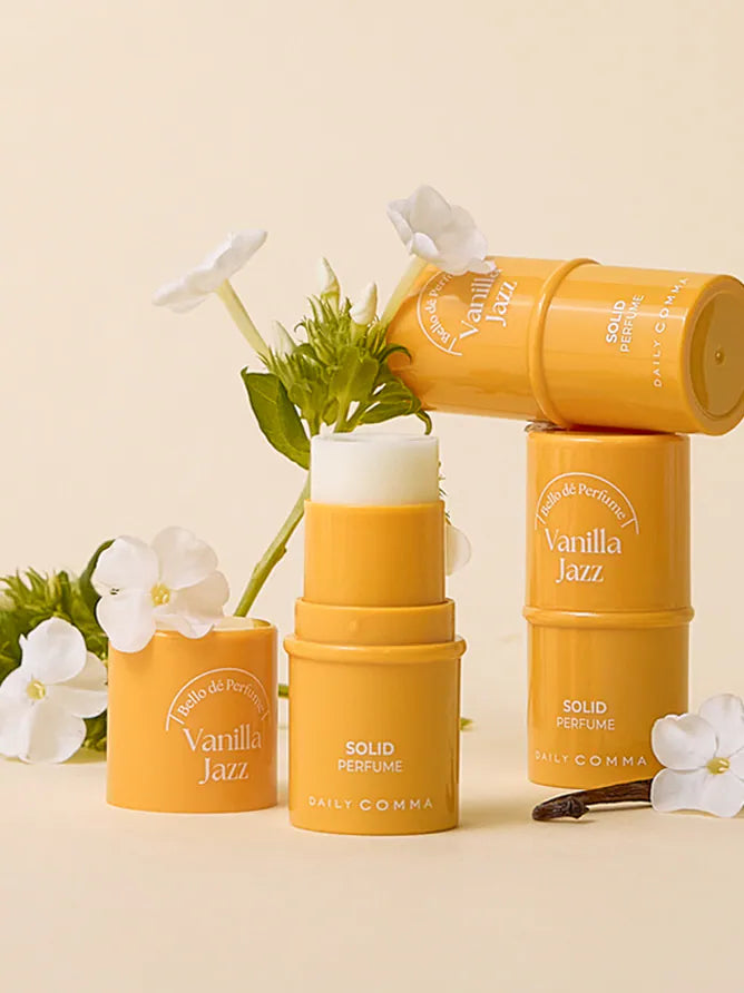 Daiso Daily Comma Bello de Perfume Vanilla Jazz Solid Perfume 4.7g