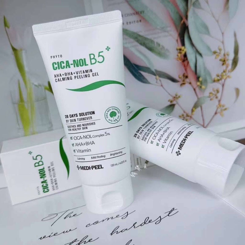 Medipeel 植萃積雪草B5雙酸亮白去角質霜 120ml