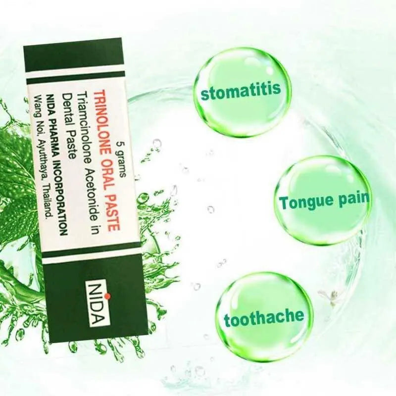 Nida Oral Ointment for Mouth Ulcers and Stomatitis 5g