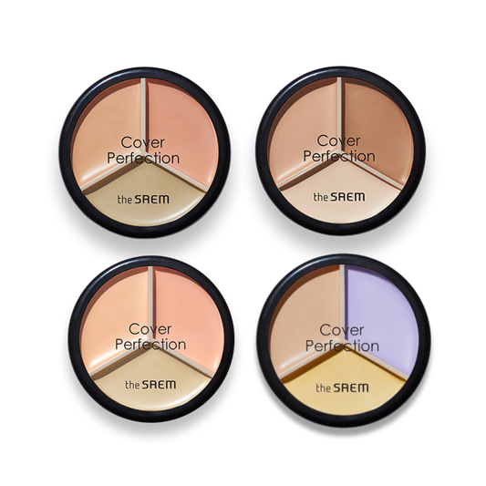 The Saem Cover Perfection Triple Pot Concealer 4.5g