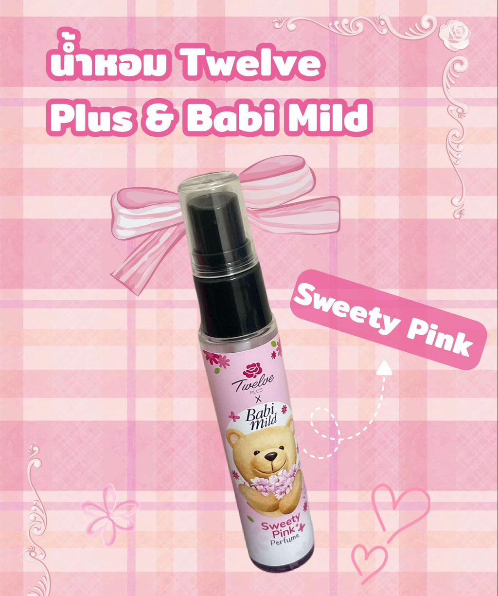 Twelve Plus Sweet Pink Mist Body Hair Perfume 25ml