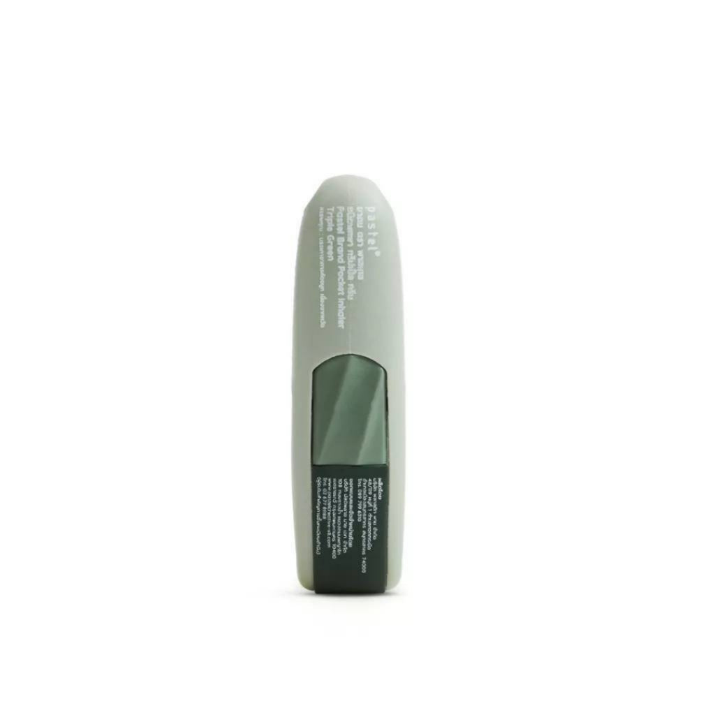 Pastel Pocket Inhaler for Aromatherapy Relief of Nasal Congestion (Free lanyard) 1ea