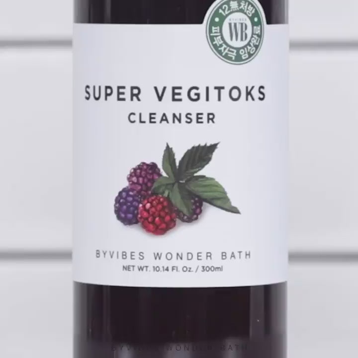 Wonder Bath Super Vegitoks Grapefruit Foam Deep Cleanser 300ml