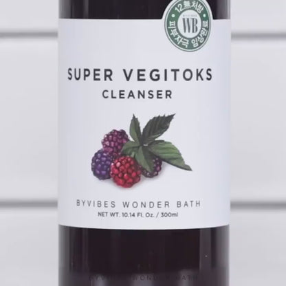 Wonder Bath Cranberry Super Vegitoks Cleanser (Anti-Wrinkle) 300ml