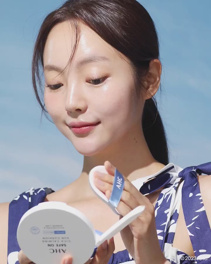 AHC 韓國 積雪草舒緩防曬氣墊 SPF 50+ PA++++ 25g