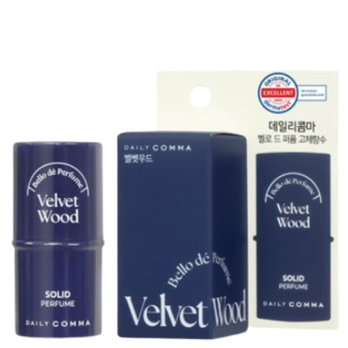 Daiso Daily Comma Bello de Perfume Velvet Wood Solid Perfume 4.7g