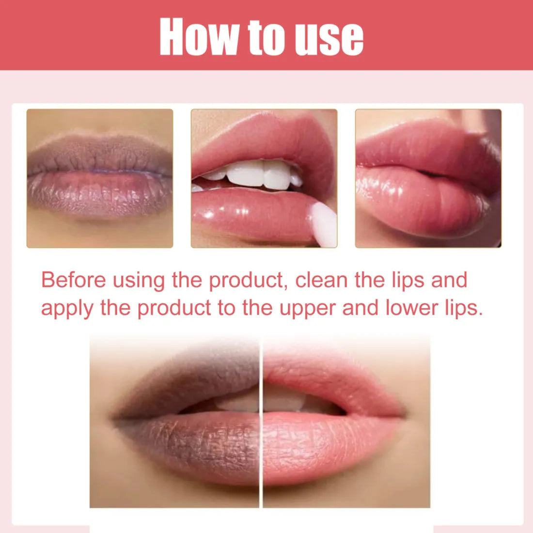 Eelhoe Moisturizing Brightening  Lip Cream 30g