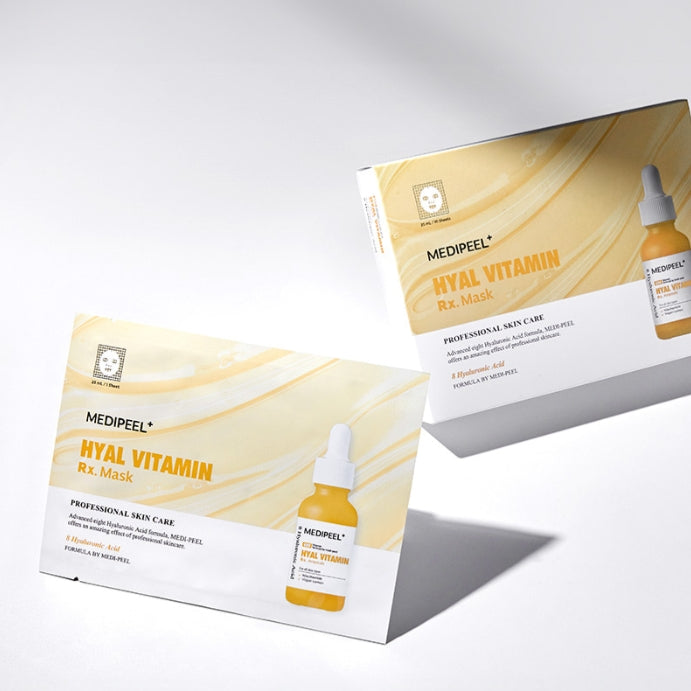 Medipeel 8 Hyaluronic Acid Hyal Vitamin Rx. Mask Pack 25ml x 10ea