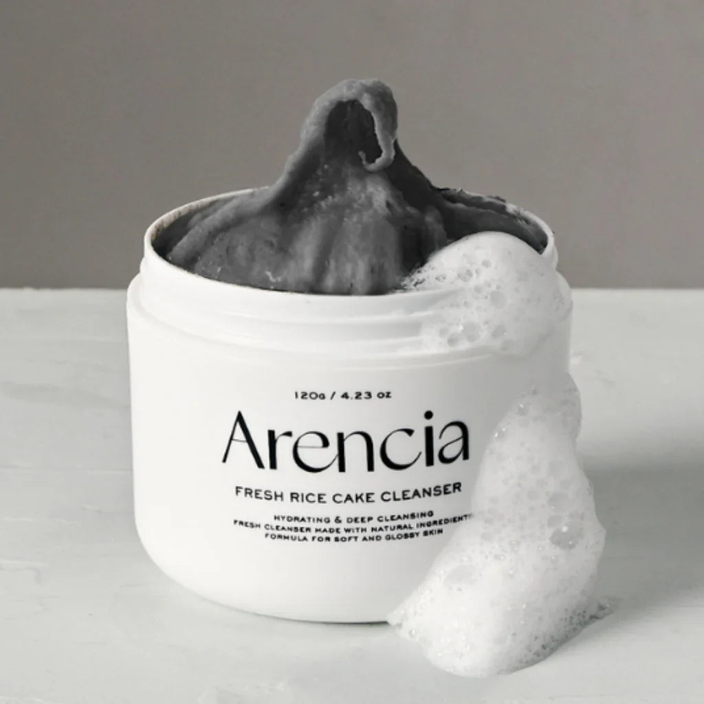 Arencia Black Tea Yuzu Rice Cake Moisturizing Cleansing Cream 120g