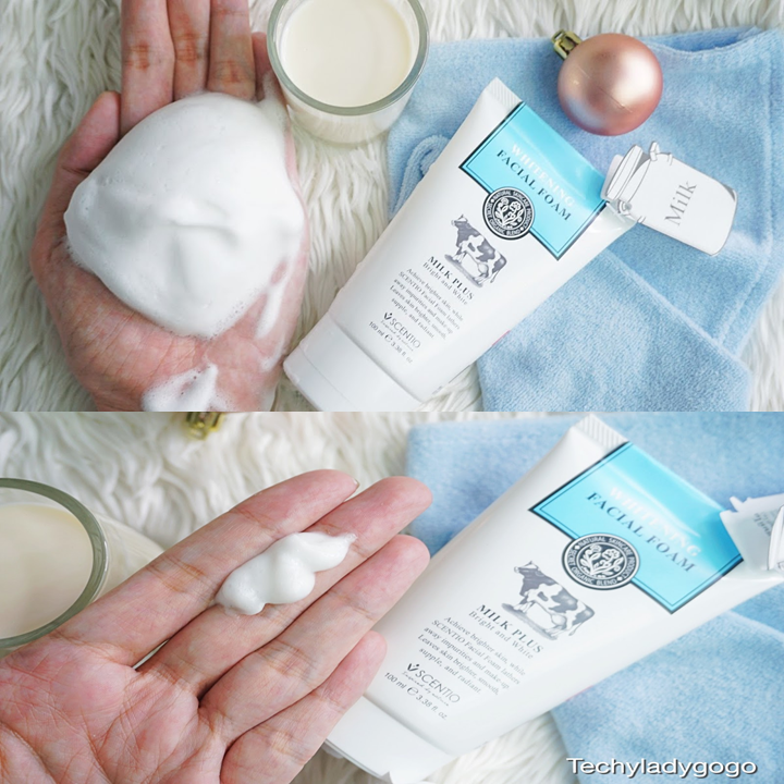 Beauty Buffet Scentio Milk Plus Whitening Q10 Facial Foam 100ml