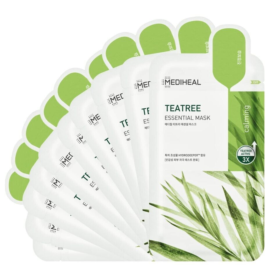 Mediheal Teatree Essential Vegan Mask 10ea