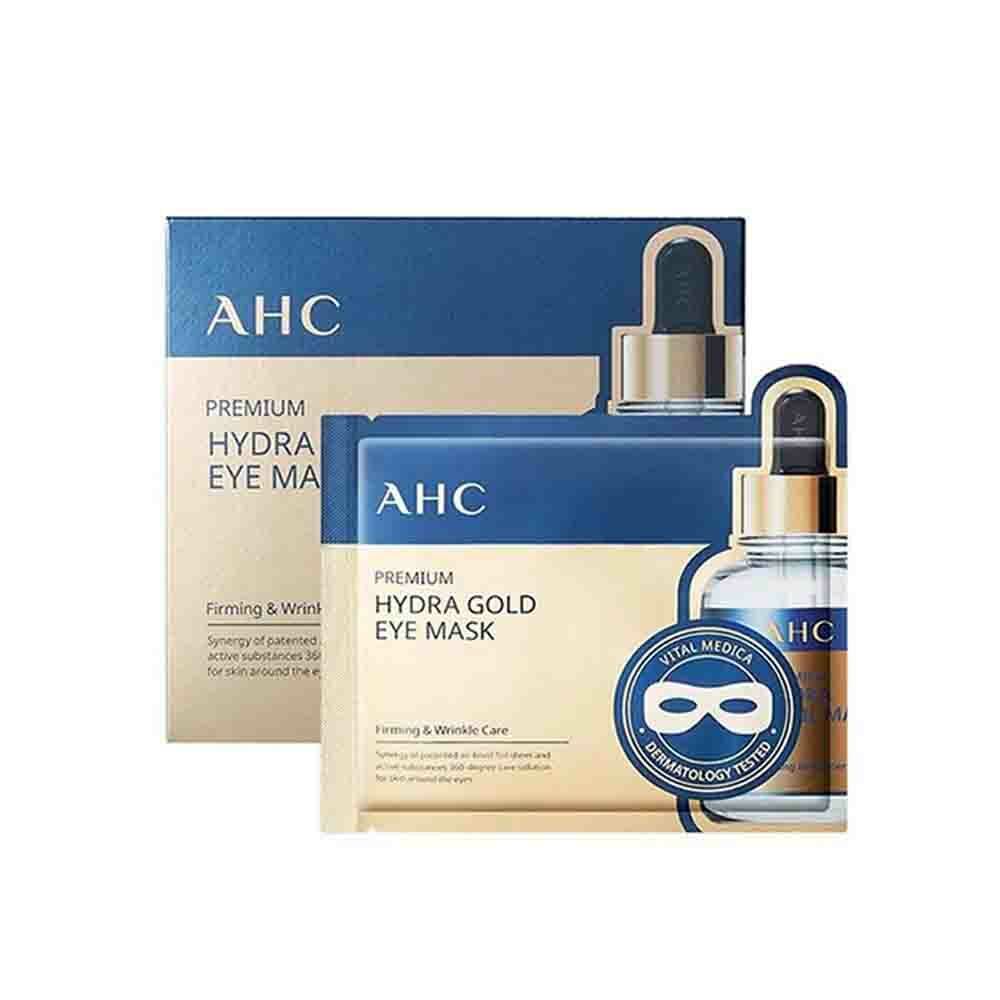 AHC 韓國 玻尿酸水潤緊緻金箔眼膜 5片
