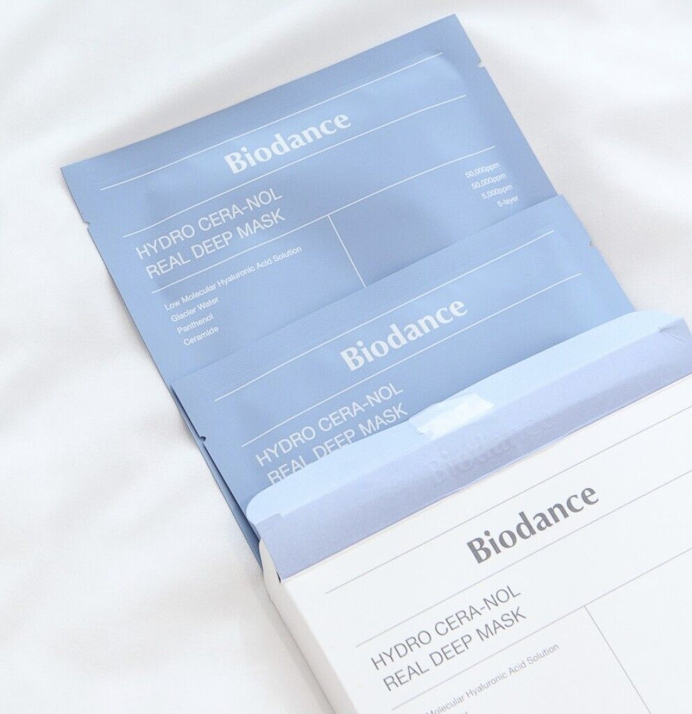 BIODANCE 生物膠原蛋白透明質酸深層補濕面膜 34g x 4片