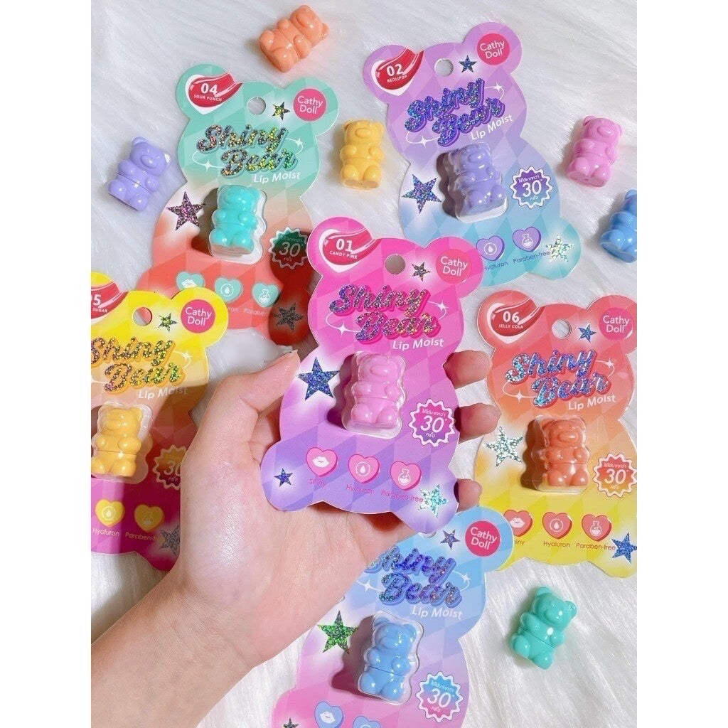 Cathy Doll Shiny Bear Lip Moist (#01 Candy Pink) 1.1g