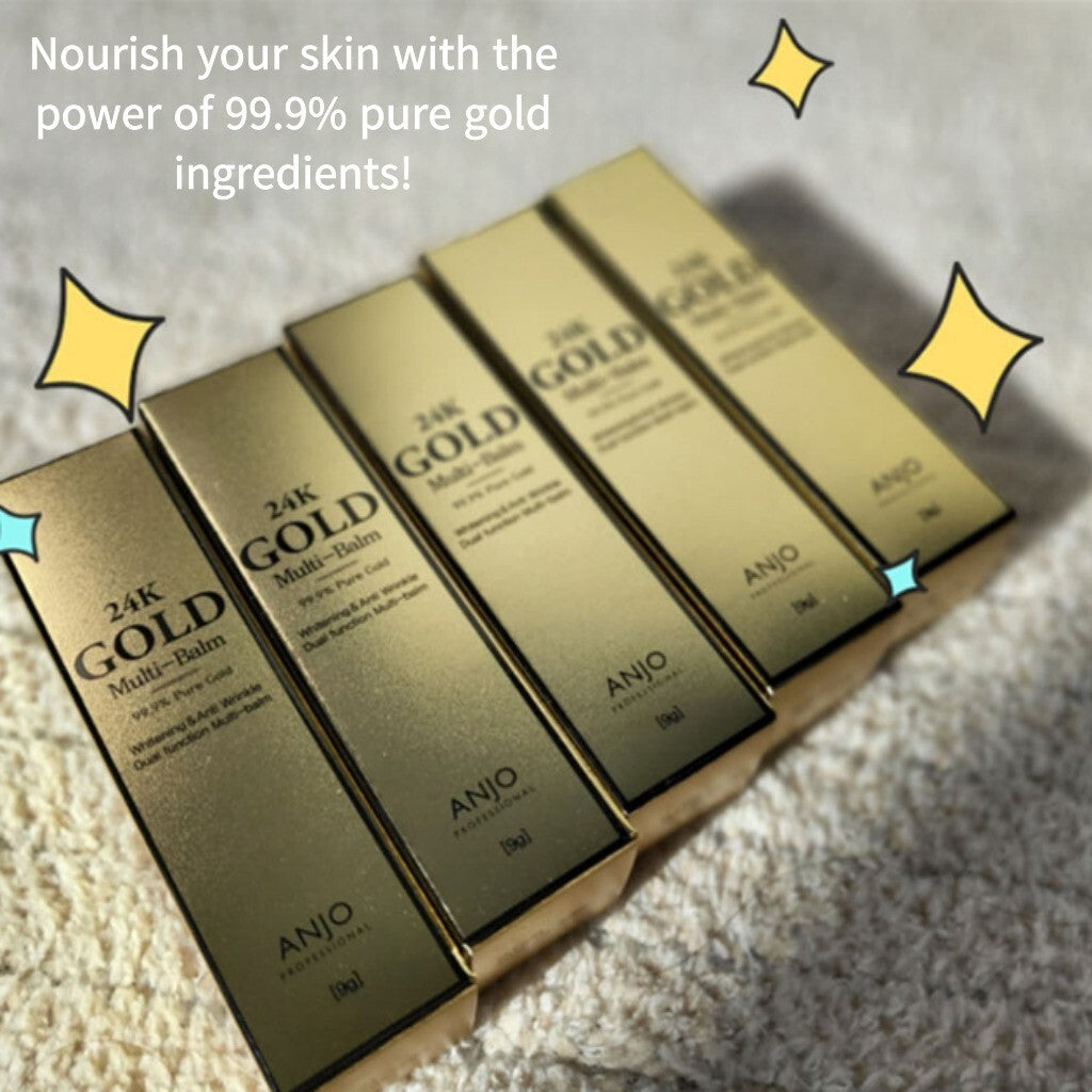 ANJO Professional 韓國 24K黃金撫紋極潤美肌膏 9g