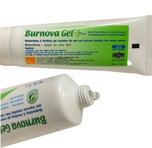 Burnova Moisturizing and Soothing Gel Plus 70g