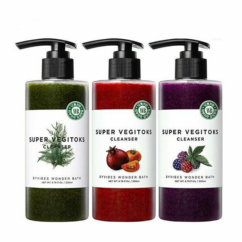 Wonder Bath Super Vegitoks Gel Foam Deep Cleanser 300ml