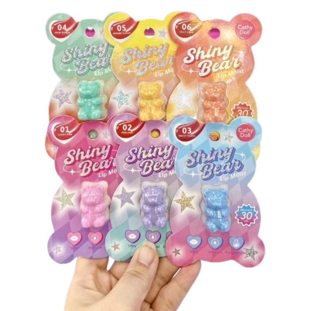 Cathy Doll Shiny Bear Lip Moist (#01 Candy Pink) 1.1g