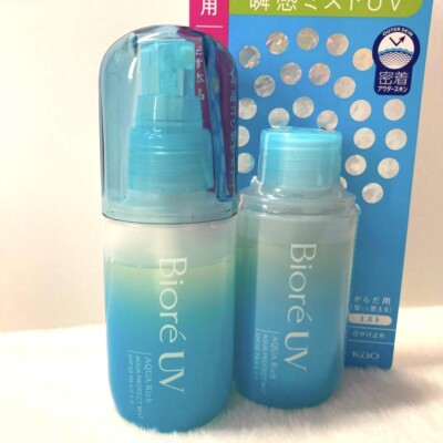 KAO Biore UV AQUA Rich Aqua Protect Eco-Friendly Pump Spray SPF50 PA++++ 60ml