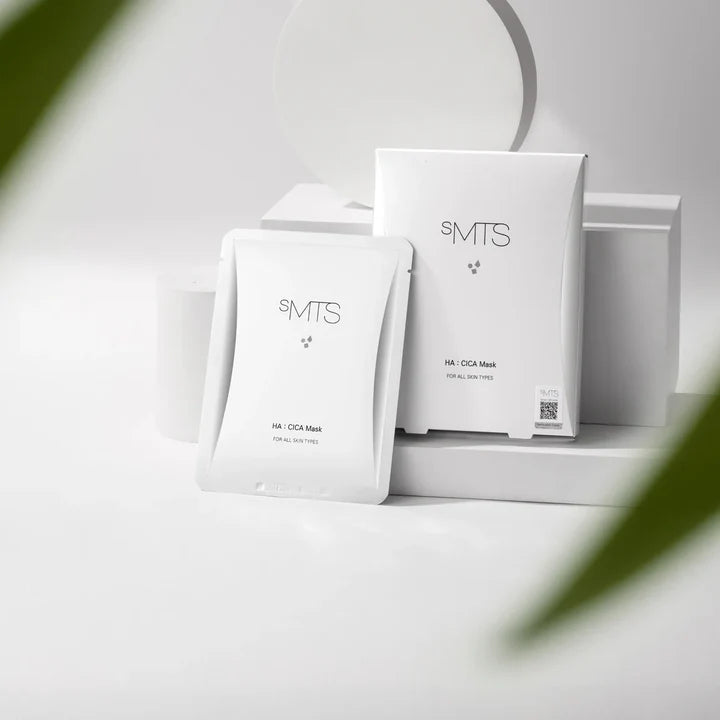 sMTS  Soothing Hyaluronic Acid HA: CICA Mask 5 packs / box