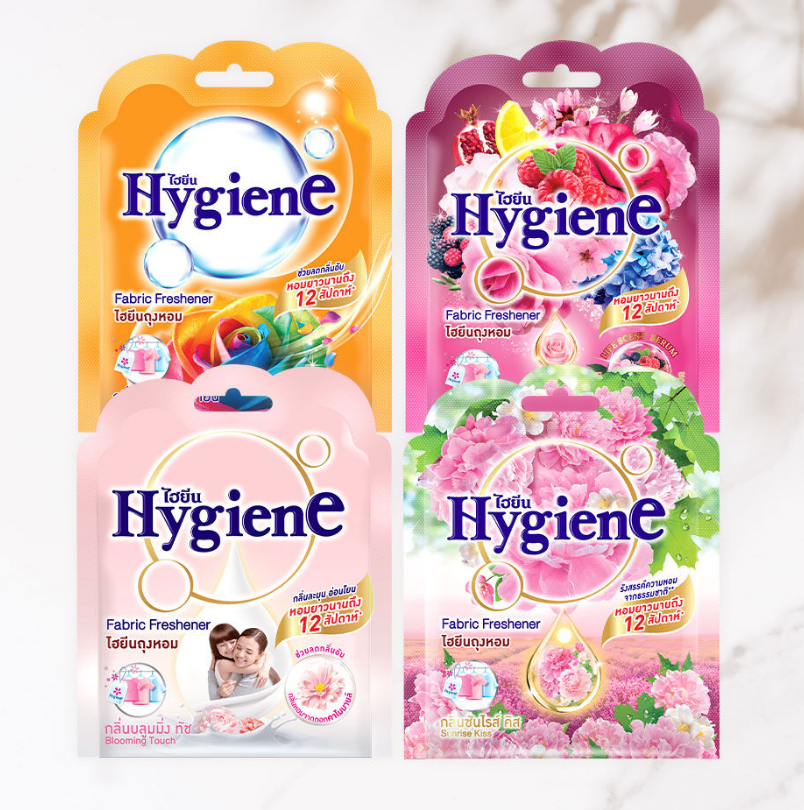 Hygiene Fabric Freshener Happy Sunshine 8g