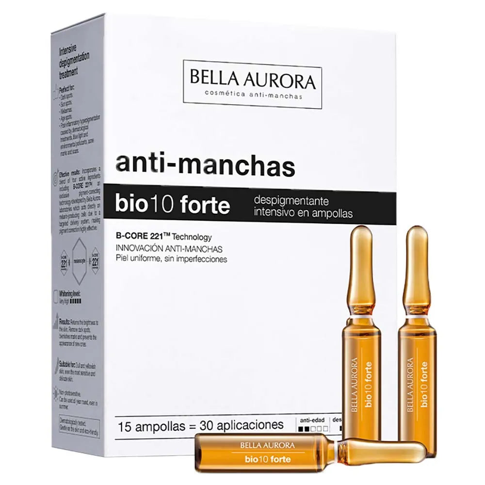 BellaAurora Antimanchas Bio 10 Forte Depigmenting Serum All Skin Types 15ea