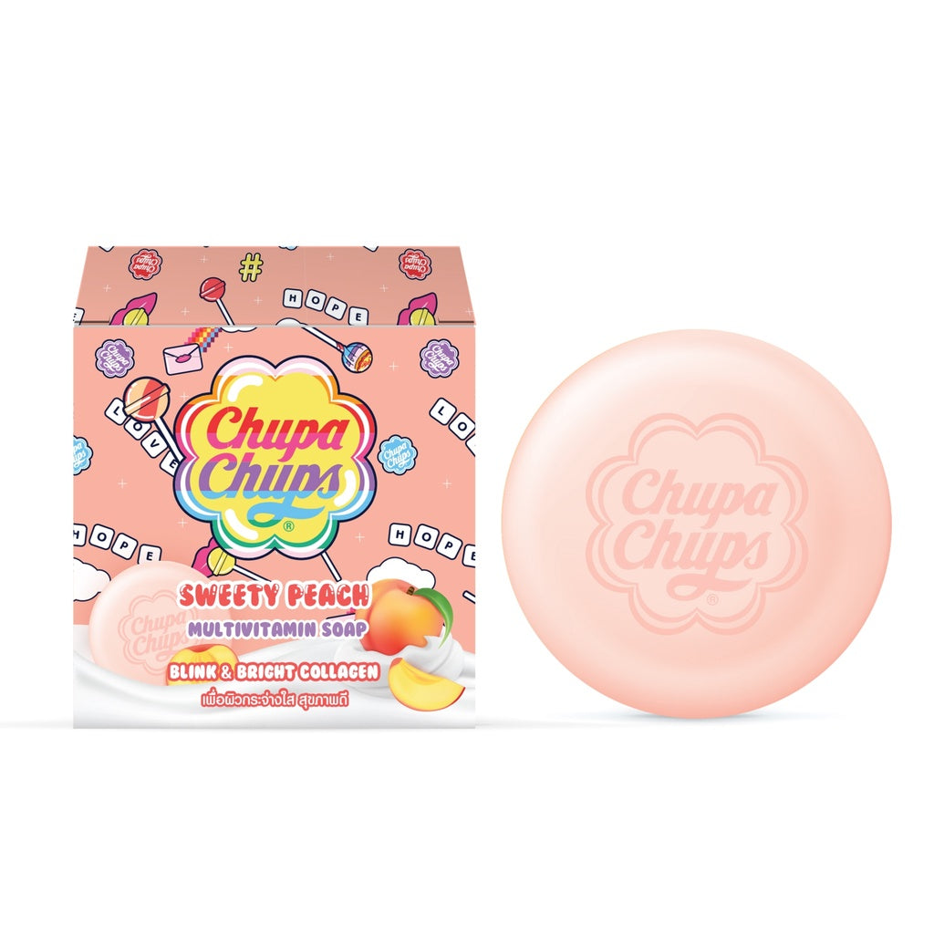 Chupa Chups Sweet Peach Multivitamin Soap 80g