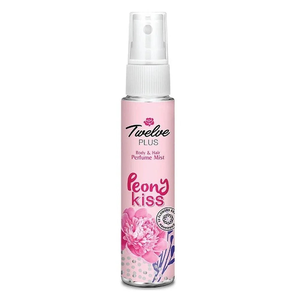 Twelve Plus Peony Kiss Mist Body Hair Perfume 25ml