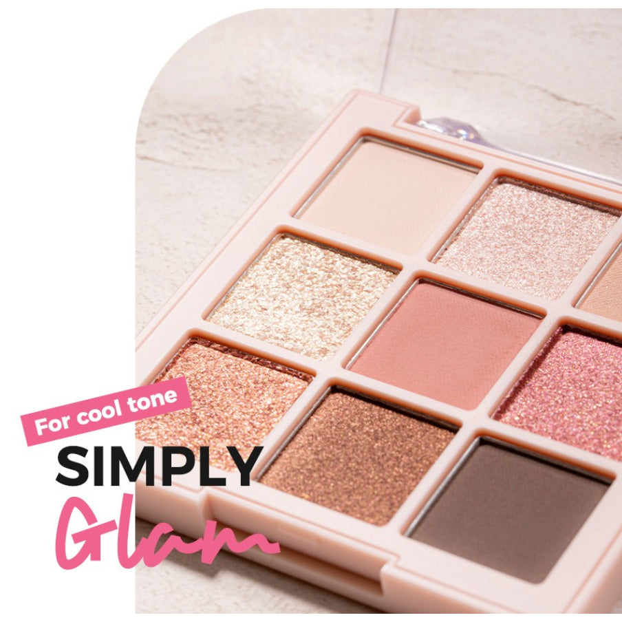 IM'UNNY Multi øjenskyggepalette (#02 Simply Glam) 8,1 g