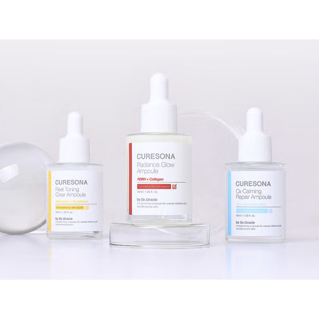 CURESONA Milk Lipids & Glutathione Real Toning Clear Ampoule (Brightening) 40ml