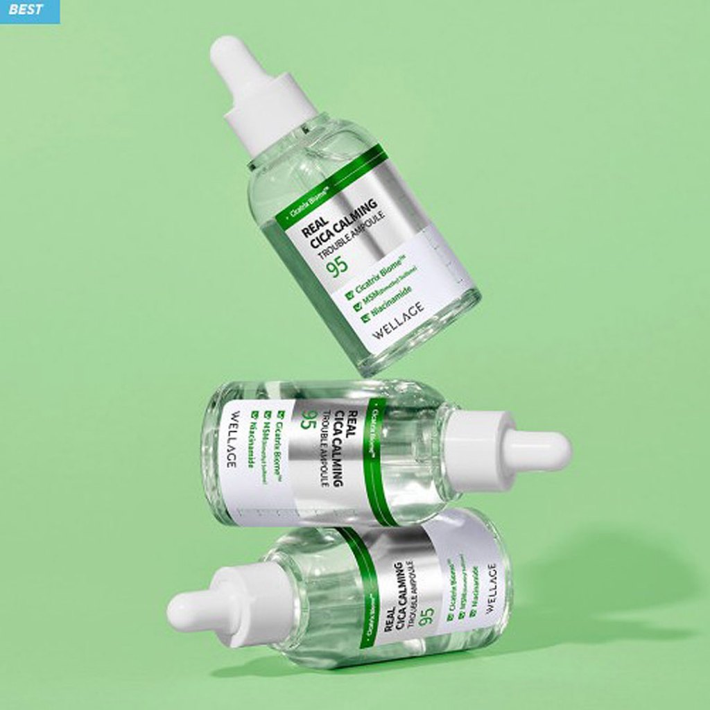 WELLAGE Real Cica Calming 95 Trouble Ampoule 50ml