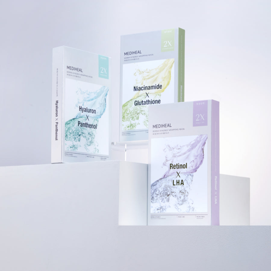 Mediheal Teatree x Cica Derma Synergy Wrapping Mask 4ea