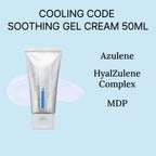 CURESONA Azulene + Hyaluronic Acid + MDP Coolingoode Soothing Cream 50ml