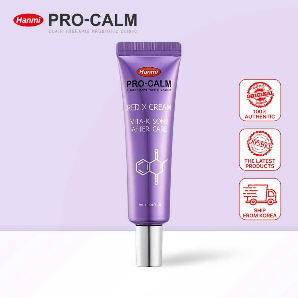 Hanmi PRO CALM Red X Cream (Reduce Dkin Discoloration) 18ml