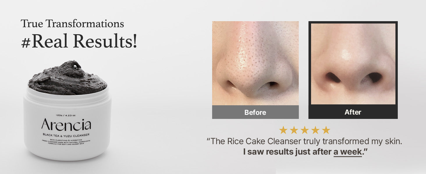 Arencia 韓國 紅茶+柚子年糕年糕潔面乳 120g